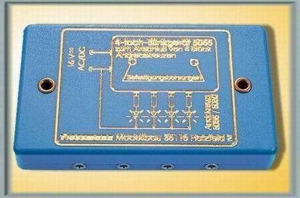 Indicating electronic unit usable with 5058 and 5059<br /><a href='images/pictures/Viessmann/5065.jpg' target='_blank'>Full size image</a>